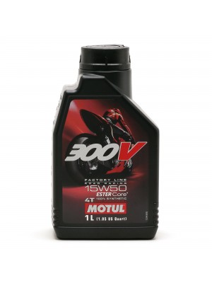 Motul 300V Factory Line Road Racing ESTER Core 15W-50  4T Motorrad Motoröl 1l